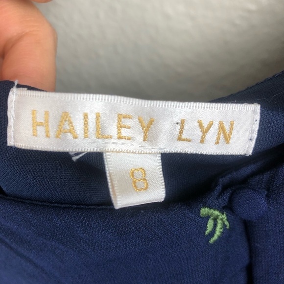 Hailey Lyn Embroidered Button Front Slip Dress - Picture 5 of 8